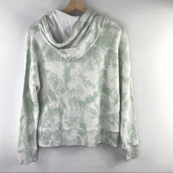NWT RAILS Sweatshirt Nico Pullover Hoodie Mint Tie Dye Super Soft Size XS - Picture 4 of 7